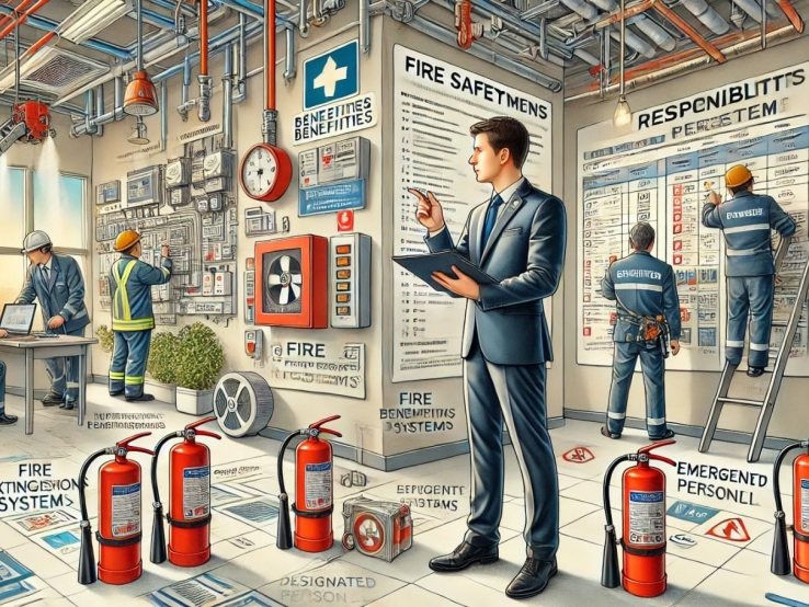 Gestionarea instalatiei pentru stins incendii
